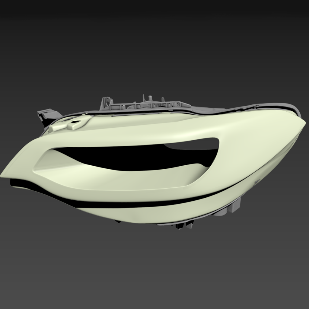 BMW M2 headlight intake