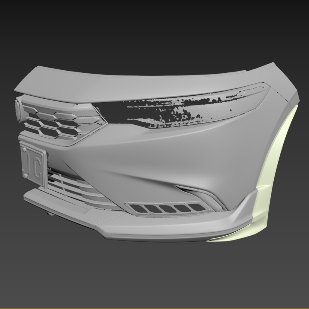 HONDA INTEGRA front bumper spoiler