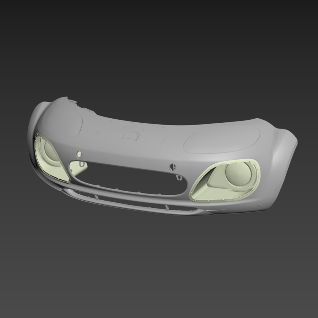 Custom front bumper of MAZDA MX5-NC