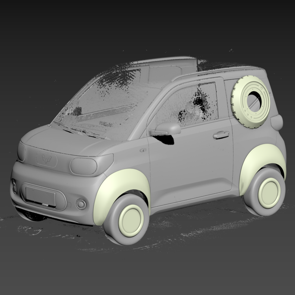 Customized wheel arch kit for WULING